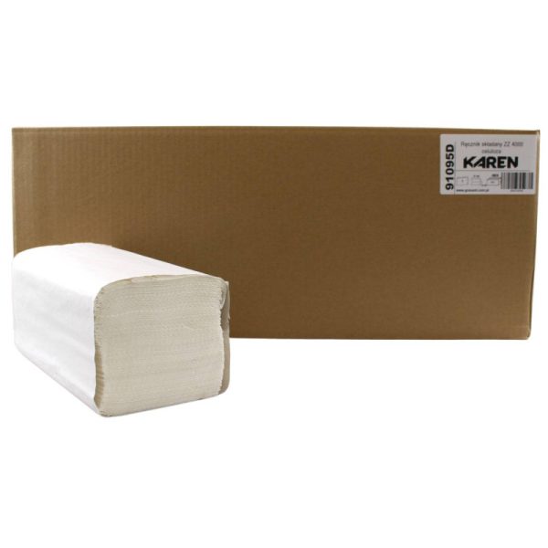 Ponuka - Cena - Predaj ZZ papierové utierky KAREN 21x20cm