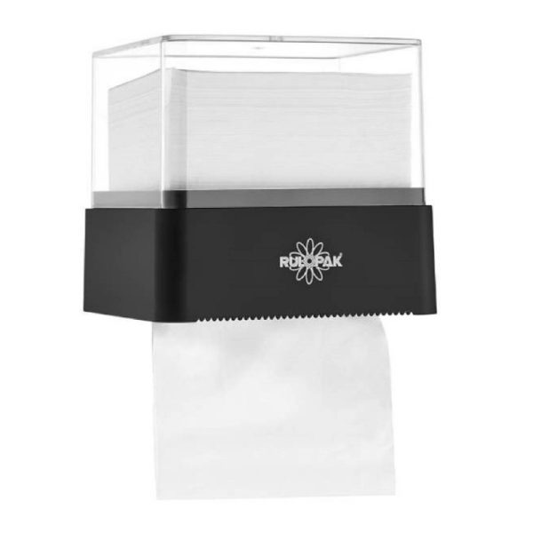 Ponuka - Cena - Predaj Zásobník na skladaný a rolovaný toal.papier  HYBRID ČIERNY