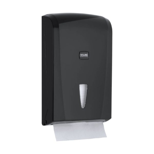 Ponuka - Cena - Predaj Zásobník papierových utierok ČIERNY - kapacita 400 utierok