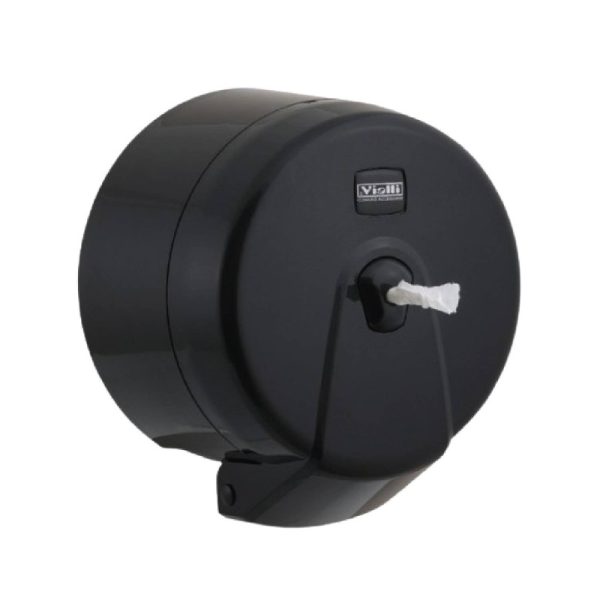 Ponuka - Cena - Predaj Zásobník toal. papiera stredové odvíjanie čierny SMART MINI