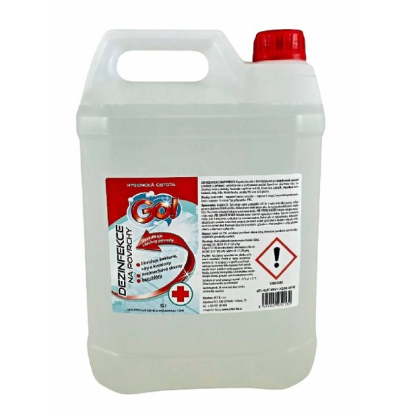 Ponuka - Cena - Predaj GO! DEZINFEKCIA NA POVRCHY 5L