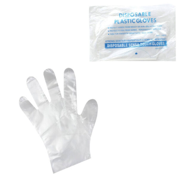 Ponuka - Cena - Predaj HDPE Mikroténové rukavice jednorázové 100ks