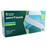 Ponuka - Cena - Predaj Nitrilové rukavice jednorázové Semperguard aeroTouch - modré L 300ks