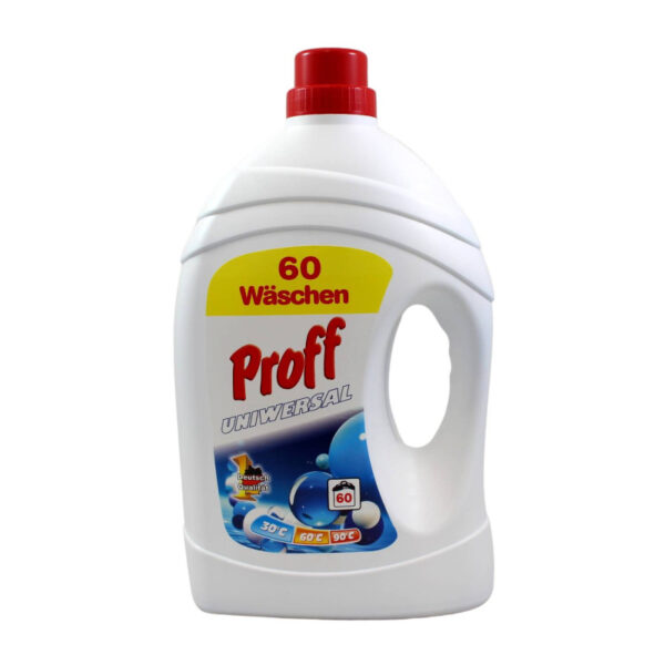 Ponuka - Cena - Predaj PROFF prací gel na pranie Universal 3L - 60 PD