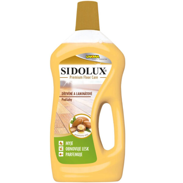 Ponuka - Cena - Predaj SIDOLUX PREMIUM FLOOR CARE na drevené a laminátové podlahy - argánový olej 750ml
