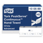 Ponuka - Cena - Predaj Tork PeakServe® nadväzujúce papierové utierky na ruky biele H5 1-vr
