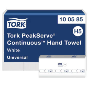Ponuka - Cena - Predaj Tork PeakServe® nadväzujúce papierové utierky na ruky biele H5 1-vr