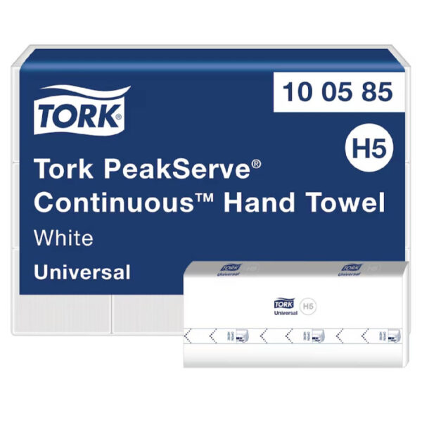 Ponuka - Cena - Predaj Tork PeakServe® nadväzujúce papierové utierky na ruky biele H5 1-vr
