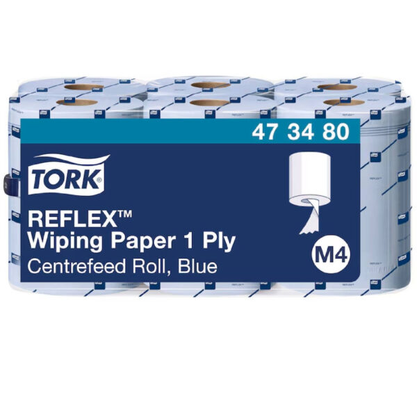 Ponuka - Cena - Predaj Tork Reflex™ papierové utierky modré M4 so stredovým odvíjaním 1-vr