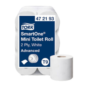 Ponuka - Cena - Predaj Tork SmartOne Mini toaletný papier T9 2vr. 620útr. (12ks)