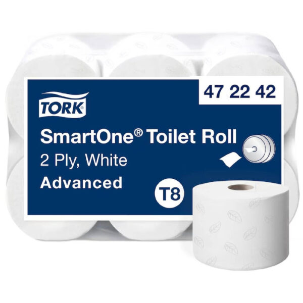 Ponuka - Cena - Predaj Tork SmartOne® toaletný papier T8 2vr. 1150útr. (6ks)