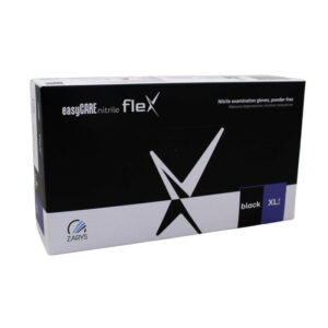 Ponuka - Cena - Predaj Nitrilové rukavice jednorázové easyCARE FLEX – čierne XL 100ks