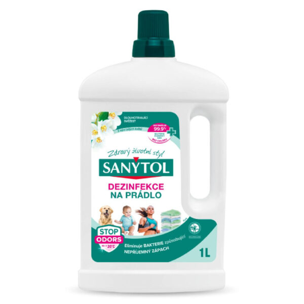 Ponuka - Cena - Predaj SANYTOL Dezinfekcia na bielizeň biele kvety 1 l