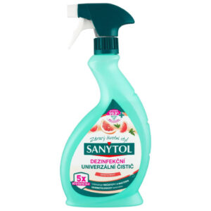 Ponuka - Cena - Predaj SANYTOL dezinfekčný univerzálny čistič sprej grep 500 ml
