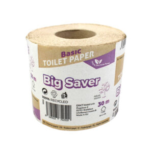 Ponuka - Cena - Predaj Toaletný papier Big Saver Basic 30 m 1vrst. (1ks)