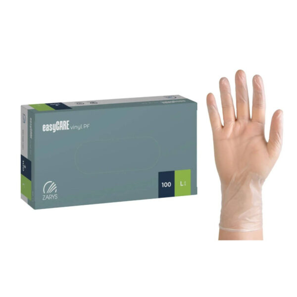 Ponuka - Cena - Predaj Vinylové rukavice easyCARE L 100ks