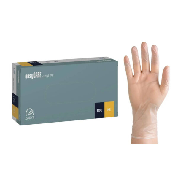 Ponuka - Cena - Predaj Vinylové rukavice easyCARE M 100ks