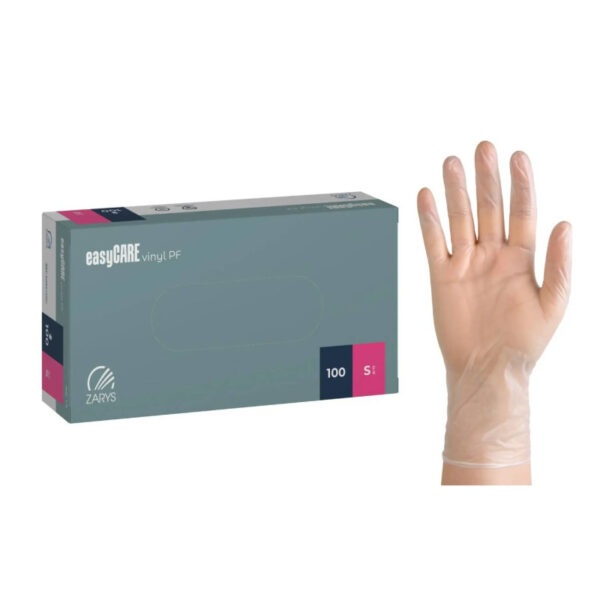 Ponuka - Cena - Predaj Vinylové rukavice easyCARE S 100ks