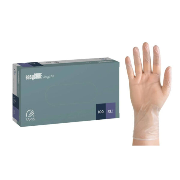 Ponuka - Cena - Predaj Vinylové rukavice easyCARE XL 100ks