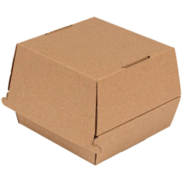 Ponuka - Cena - Predaj Burger Box hnedý 1-dielny 128x128x110 bez potlače - 50ks