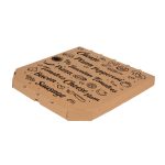 Ponuka - Cena - Predaj Pizza krabica hnedá 32x32x3 cm - 100 ks