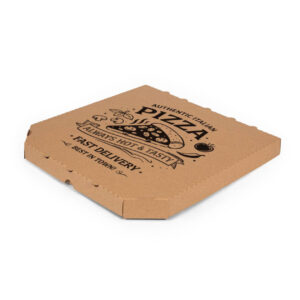 Ponuka - Cena - Predaj Pizza krabica hnedá 40x40x4 cm - 100 ks