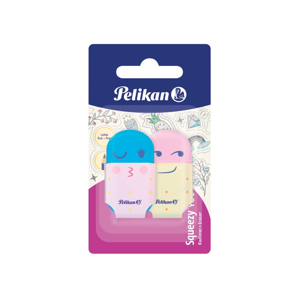 Pelikan - Guma na ceruzku Squeezy You – Obrázok 2