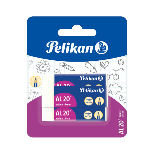 Guma na tužku Pelikan AL 20 3 ks Guma na tužku Pelikan AL 20 3 ks