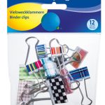 Pelikan - Kovové klipy farebné