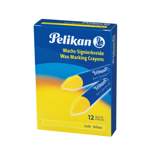 Pelikan - PELIK.Pastel.voskové 12ks žlté Pelikan - PELIK.Pastel.voskové 12ks žlté