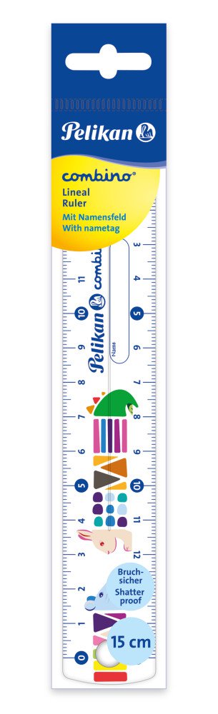 Pelikan - Pravítko Combino 15cm Pelikan - Pravítko Combino 15cm
