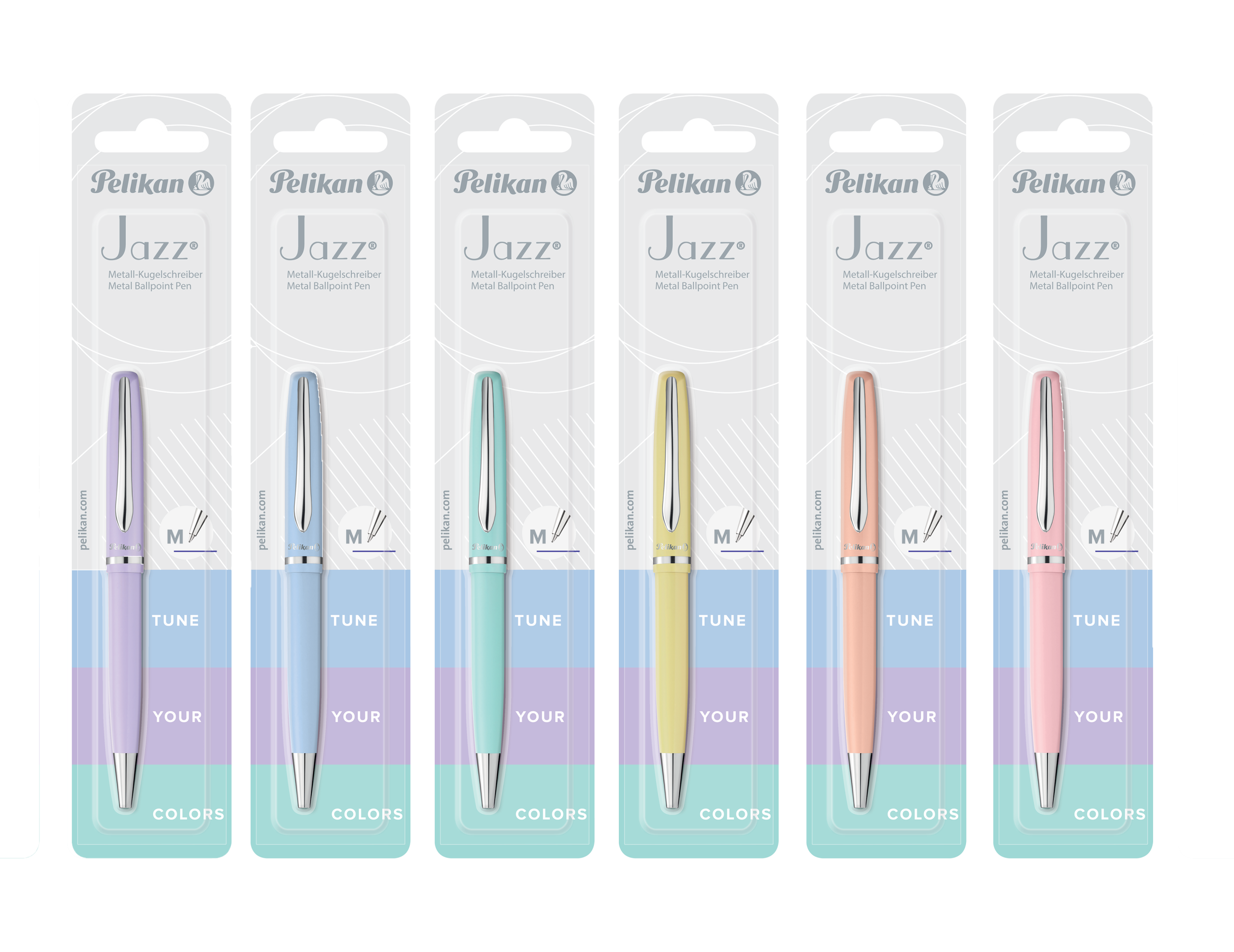 Pelikan - Pero guličkové K36 mix jazz Pastel Pelikan - Pero guličkové K36 mix jazz Pastel