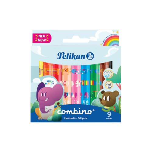 Pelikan - Fixy Combino 411/9 ks silné Pelikan - Fixy Combino 411/9 ks silné