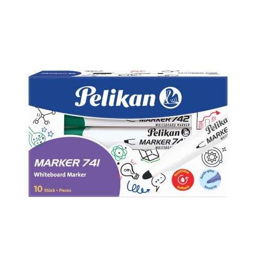 Pelikan - Popisovač na tabuľu 741 zelený Pelikan - Popisovač na tabuľu 741 zelený
