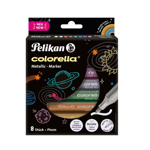 Pelikan - Metalické Fixy Colorella Pelikan - Metalické Fixy Colorella
