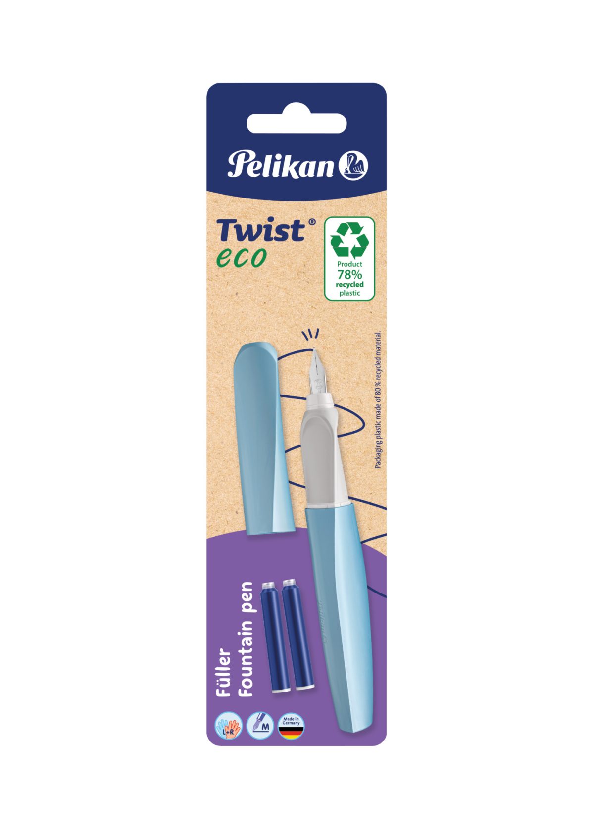 Pelikan - Pero bombičkové Twist eco – Obrázok 4