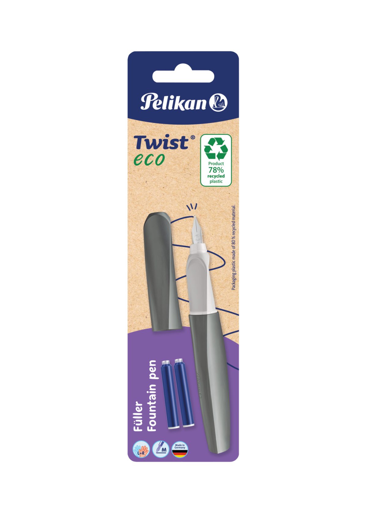 Pelikan - Pero bombičkové Twist eco – Obrázok 3