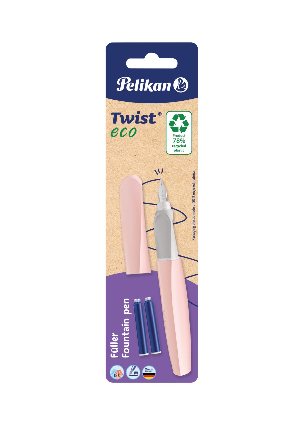 Pelikan - Pero bombičkové Twist eco – Obrázok 2