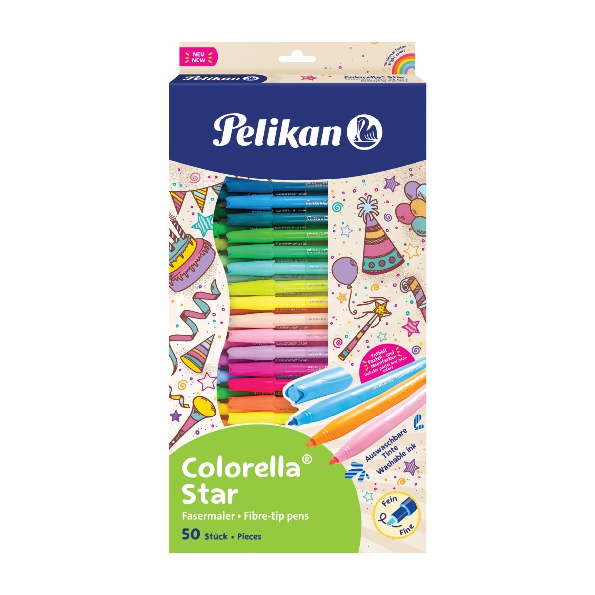 Pelikan - Fixy Colorella 50 ks Pelikan - Fixy Colorella 50 ks