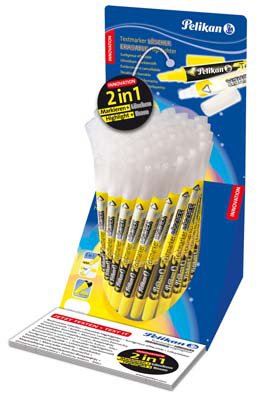 Pelikan - Zvýrazňovač žlutý+zmizík/DIS Pelikan - Zvýrazňovač žlutý+zmizík/DIS