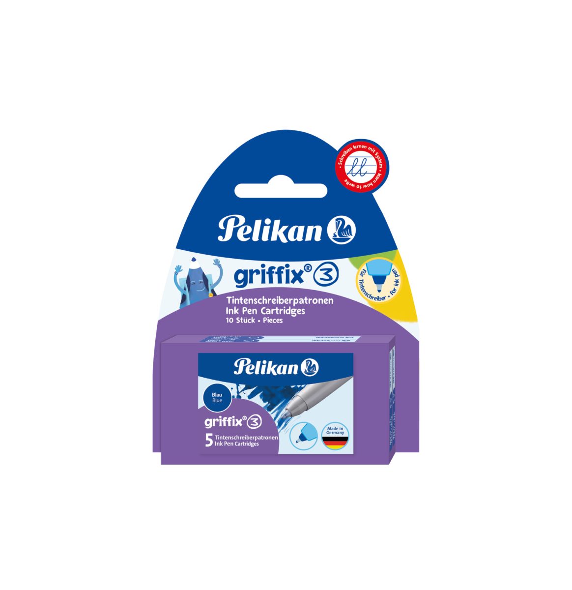 Pelikan - Náplň do atramentového rollera Griffix 3 Pelikan - Náplň do atramentového rollera Griffix 3