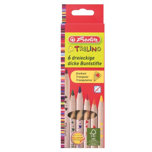 Herlitz - Pastelky 6 ks Herlitz - Pastelky 6 ks