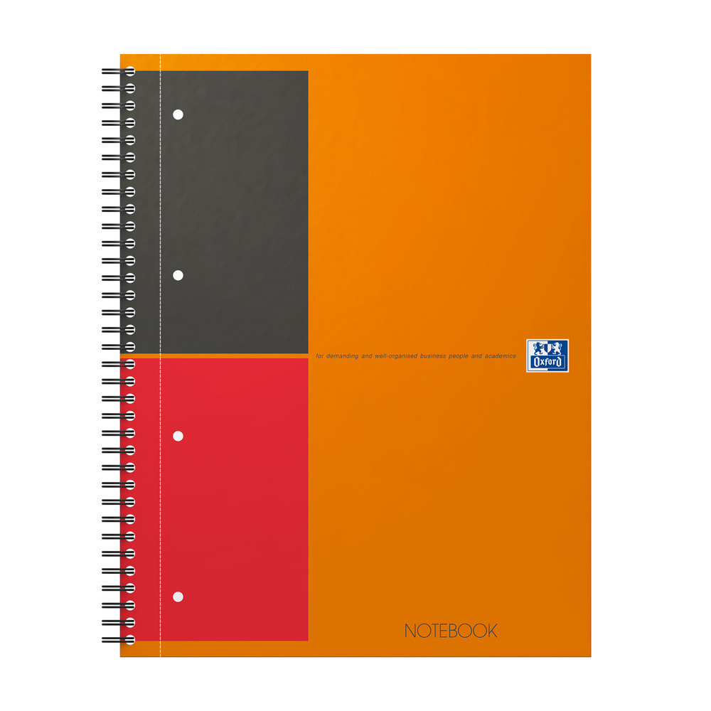 Oxford - Blok špirálový Oxford International Notebook A4+/80 listov Oxford - Blok špirálový Oxford International Notebook A4+/80 listov