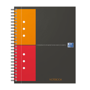 Oxford - Blok špirálový Oxford International Notebook A5+/80 listov