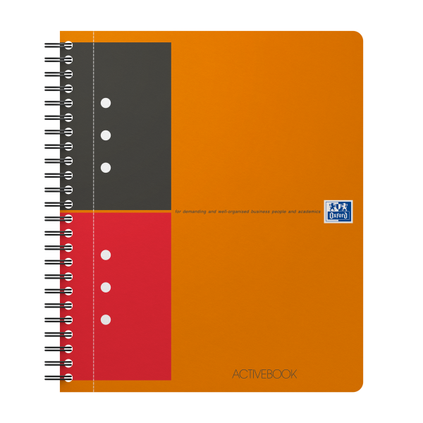 Oxford - Blok špirálový Oxford International Activebook A5+/80 listov