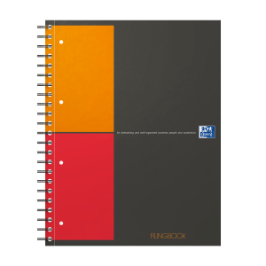 Oxford - Blok špirálový Oxford International Fillingbook A4+/100 listov