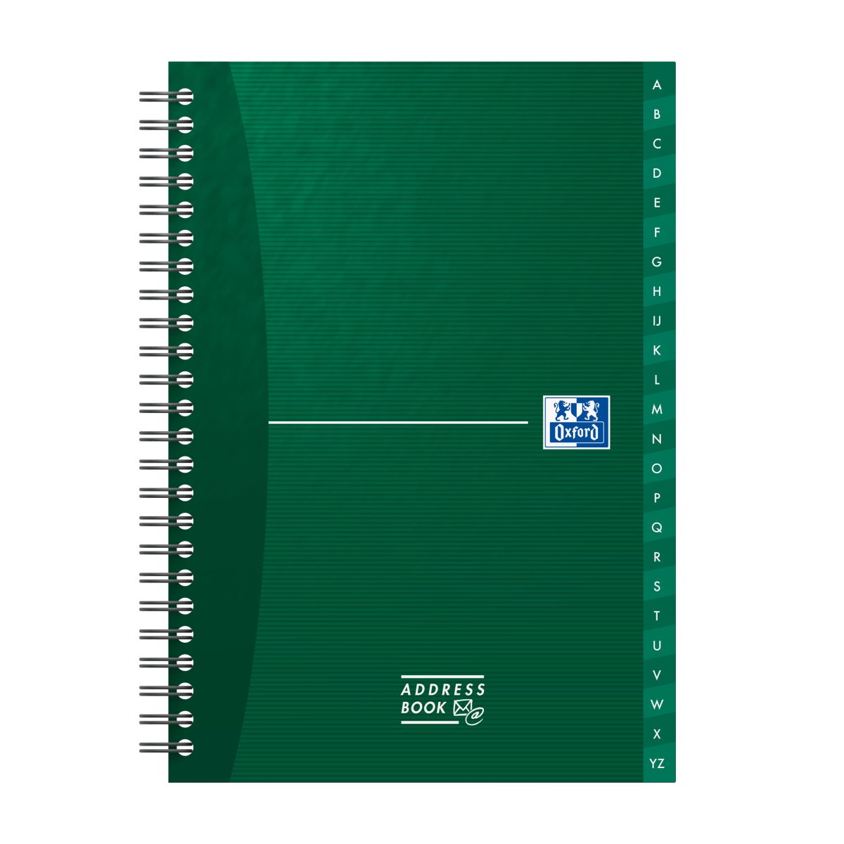 Oxford - Blok špirálový Oxford Essentials Adressbook A5/72 listov linajkový mix – Obrázok 4