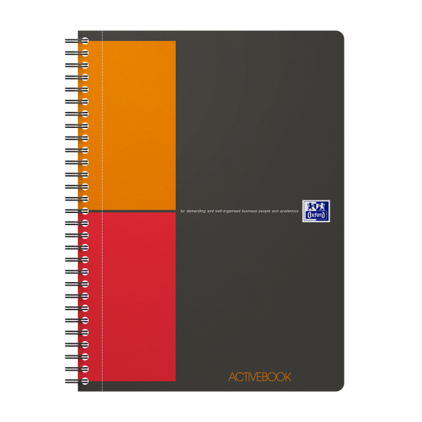 Oxford - Blok špirálový Oxford International Activebook B5/80 listov