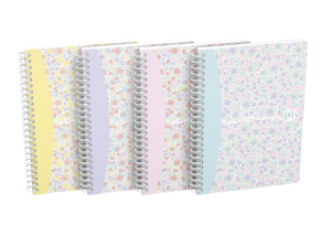 Oxford - Blok špirálový Oxford Floral A5/60 listov
