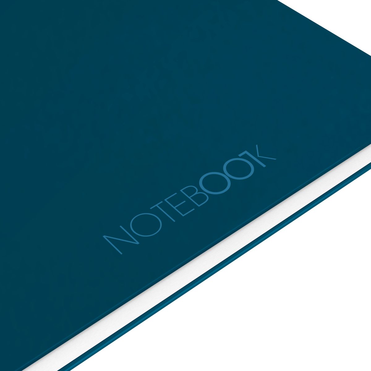 Oxford - Blok špirálový Oxford International Notebook A4+/80 listov, štvorčekový, petrolejový – Obrázok 4